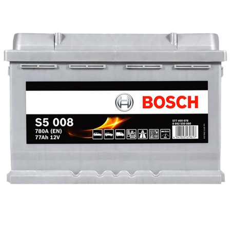 Автомобільний акумулятор BOSCH (S50 080) (L3) 77Ah 780A R+