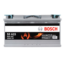 Автомобільний акумулятор BOSCH AGM (S5A 150) (L6) 105Ah 950A R+