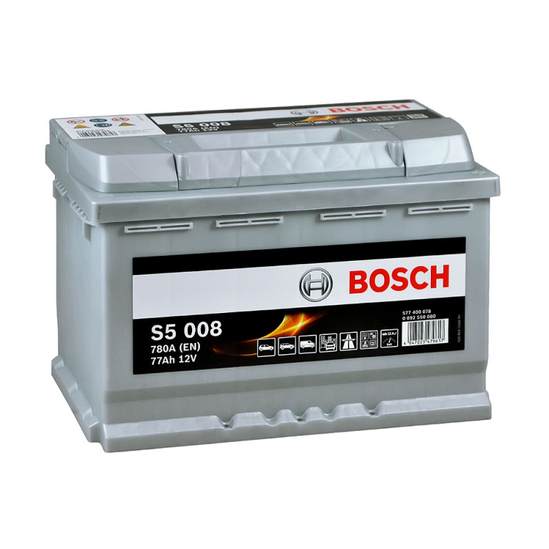 Автомобільний акумулятор BOSCH (S50 080) (L3) 77Ah 780A R+