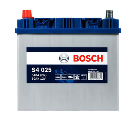 Автомобільний акумулятор BOSCH (S40 250) (D23) Asia 60Ah 540A L+