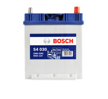 Автомобільний акумулятор BOSCH (S40 300) (B19) Asia 40Ah 330A R+ н.к.