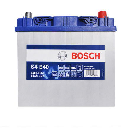 Автомобільний акумулятор BOSCH EFB Asia (S4E 400) (D23) 65Ah 650A R+