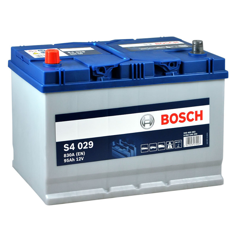 Автомобільний акумулятор BOSCH (S40 290) (D31) Asia 95Ah 830A L+ н.к.