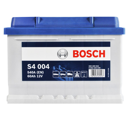 Автомобільний акумулятор BOSCH (S40 040) (LB2) 60Ah 540A R+ (h=175)