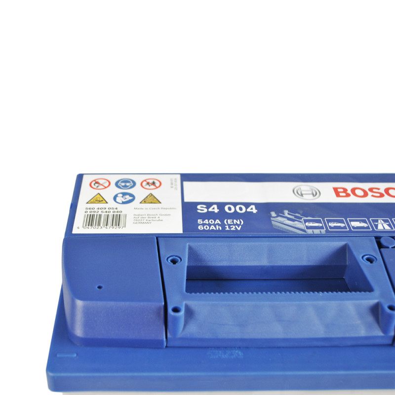 Автомобільний акумулятор BOSCH (S40 040) (LB2) 60Ah 540A R+ (h=175)