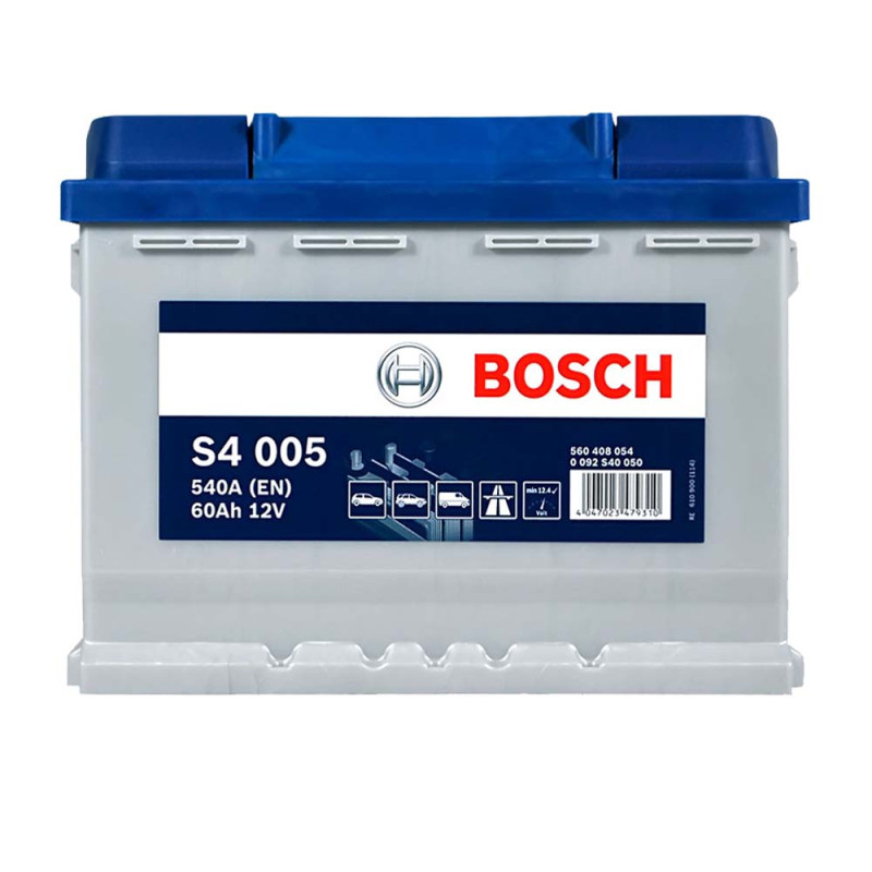 Автомобільний акумулятор BOSCH (S40 050) (L2) 60Ah 540A R+