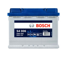 Автомобільний акумулятор BOSCH (S40 060) (L2) 60Ah 540A L+