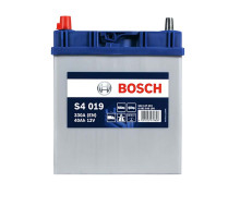Автомобільний акумулятор BOSCH (S40 190) (B19) Asia 40Ah 330A L+т.к.
