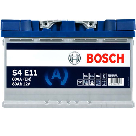 Автомобільний акумулятор BOSCH EFB (S4E 111) (L4) 80Ah 800A R+