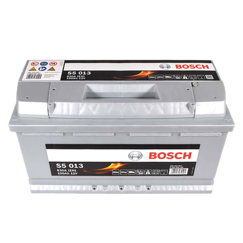 Автомобільний акумулятор BOSCH (S50 130) (L5) 100Ah 830A R+