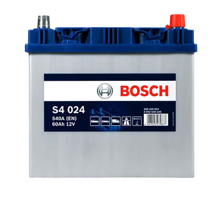 Автомобільний акумулятор BOSCH (S40 240) (D23) Asia 60Ah 540A R+