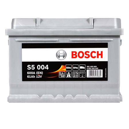 Автомобільний акумулятор BOSCH (S50 040) (LB2) 61Ah 600A R+ (h=175)