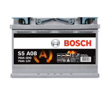Автомобільний акумулятор BOSCH AGM (S5A 080) (L3) 70Ah 760A R+