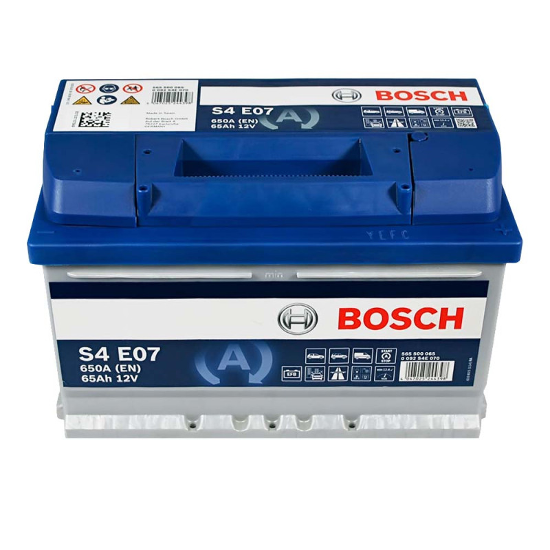 Автомобільний акумулятор BOSCH EFB (S4E 070) (LB3) 65Ah 650A R+ (h=175)