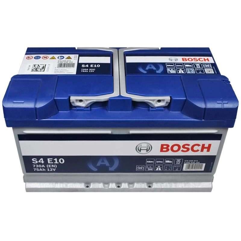 Автомобільний акумулятор BOSCH EFB (S4E 100) (LB4) 75Ah 730A R+ (h=175)
