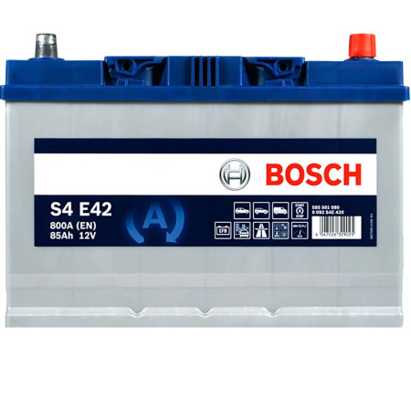 Автомобільний акумулятор BOSCH EFB Asia (S4E 420) (D31) 85Ah 800A R+ н. к.