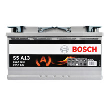 Автомобільний акумулятор BOSCH AGM (S5A 130) (L5) 95Ah 850A R+