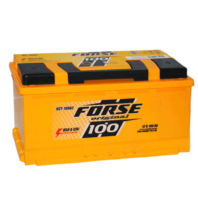 Автомобільний акумулятор FORSE 100Ah 850A R+ (L5)