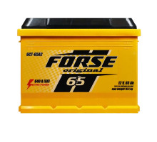Автомобільний акумулятор FORSE 65Ah 640A L+ (L2)