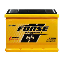 Автомобільний акумулятор FORSE 65Ah 640A L+ (L2)