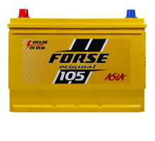 Автомобільний акумулятор FORSE Asia 105Ah 940A L+ (лівий +) MF (N70) н. до.
