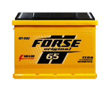 Автомобільний акумулятор FORSE 65Ah 640A R+ (L2)