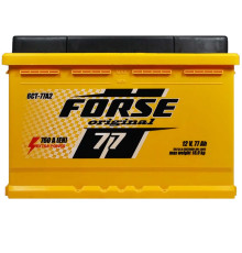 Автомобільний акумулятор FORSE 77Ah 760A R+ (L3)
