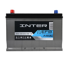 Автомобільний акумулятор INTER Premium Asia 100Ah 850A L+ EFB (D31)