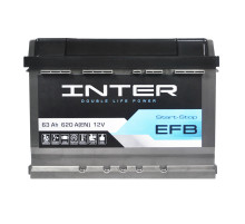 INTER EFB 63Ah 620A R+ (h=175)