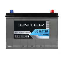 Автомобільний акумулятор INTER Premium Asia 100Ah 850A R+ EFB (D31)