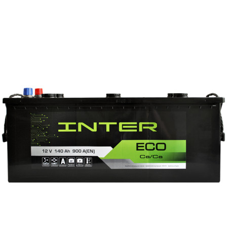 Автомобільний акумулятор INTER Eco 140Ah 900A L+ (D4)