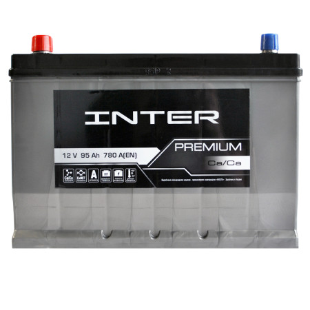 Автомобільний акумулятор INTER Premium Asia 95Ah 780A L+ (D31)