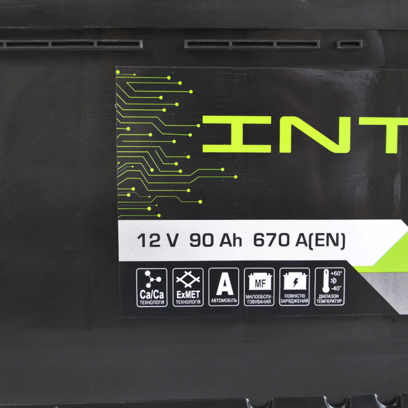 Автомобільний акумулятор INTER Eco 90Ah 700A R+ (L5)