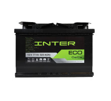 Автомобільний акумулятор INTER Eco 77Ah 620A L+ (L3)