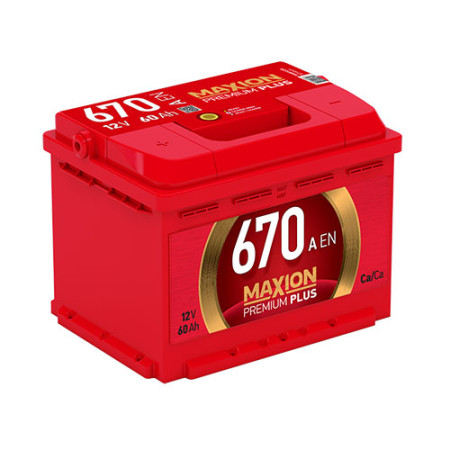 MAXION Premium Plus TR 60Аh 670A L+ (L2)