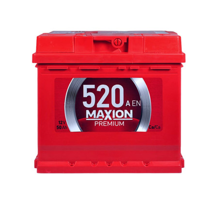 Автомобільний акумулятор MAXION Premium TR 50Аh 520A R+ (L1)