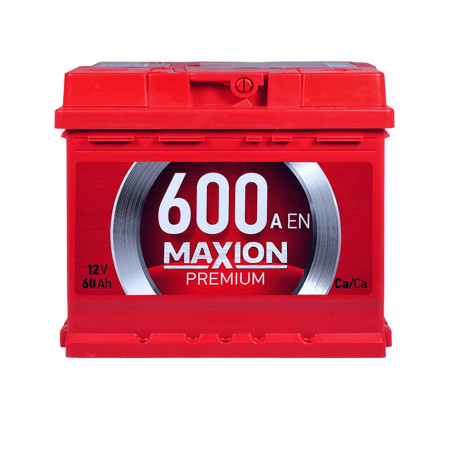 Автомобільний акумулятор MAXION Premium TR 60Аh 600A L+ (L2)