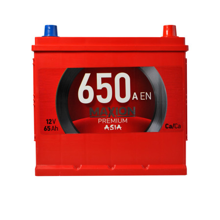 Автомобільний акумулятор MAXION Premium Asia 65Аh 650A R+ (D23)