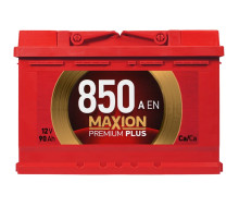 MAXION Premium Plus TR 90Аh 850A R+ (L3)