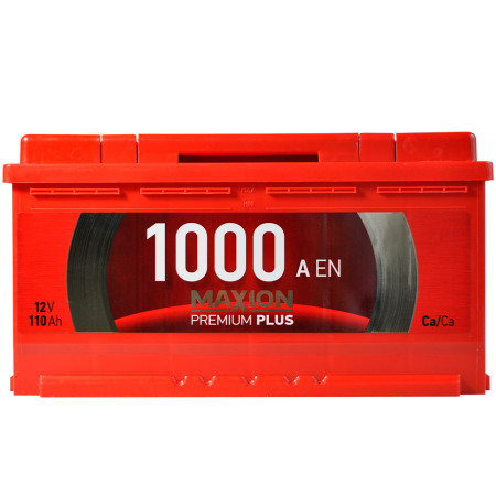 Автомобільний акумулятор MAXION Premium Plus 110Аh 1000A R+ (L5)