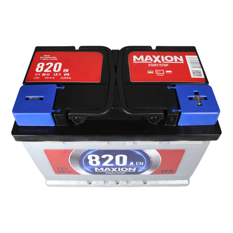 MAXION EFB SMF 80Ah 820A R+ (L3)