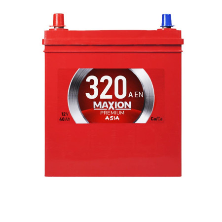MAXION Premium Asia 40Ah 320A L+ (NS40)