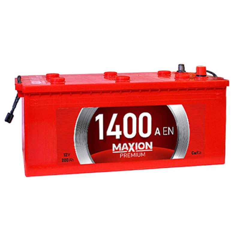 Автомобільний акумулятор MAXION Premium 200Аh 1400A L+ (D5)