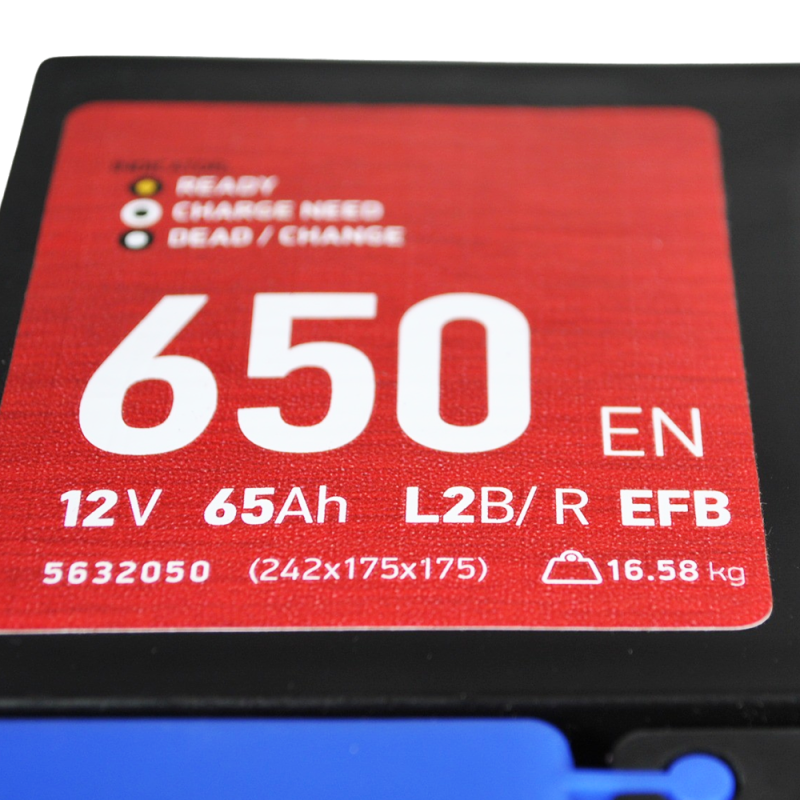 MAXION EFB SMF 65Ah 650A R+ (L2B)