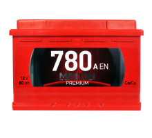 Автомобільний акумулятор MAXION Premium 80Аh 780A R+ (L3)