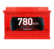 Автомобільний акумулятор MAXION Premium 80Аh 780A R+ (L3)