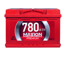 Автомобільний акумулятор MAXION Premium TR 80Аh 780A R+ (L3)