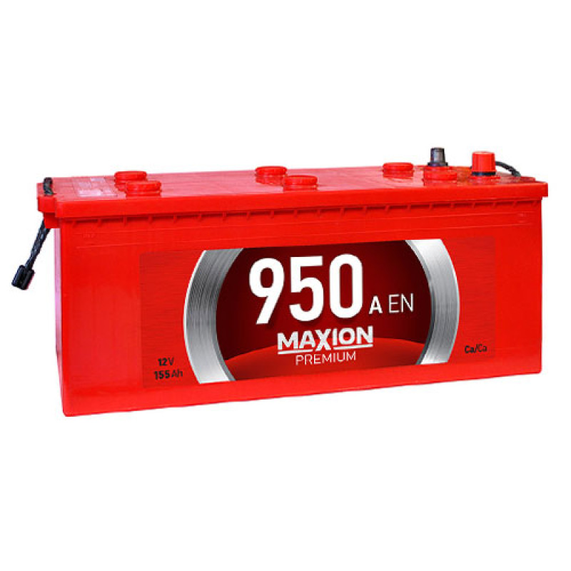 Автомобільний акумулятор MAXION Premium 155Аh 950A L+ (D4)