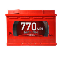 Автомобільний акумулятор MAXION Premium 77Аh 770A R+ (L3)