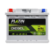 Автомобільний акумулятор PLATIN Silver Diesel MF 68Ah 640A L+ (L2)